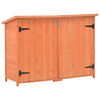 vidaXL Vrtna lopa 128x42x91 cm les
