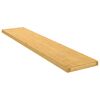 vidaXL Stenska polica 100x20x2,5 cm bambus