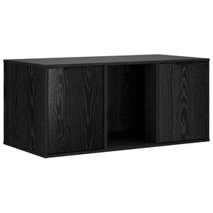 vidaXL Mačja kletka pohi&scaron;tvo Črni hrast 100 x 49 x 45 cm