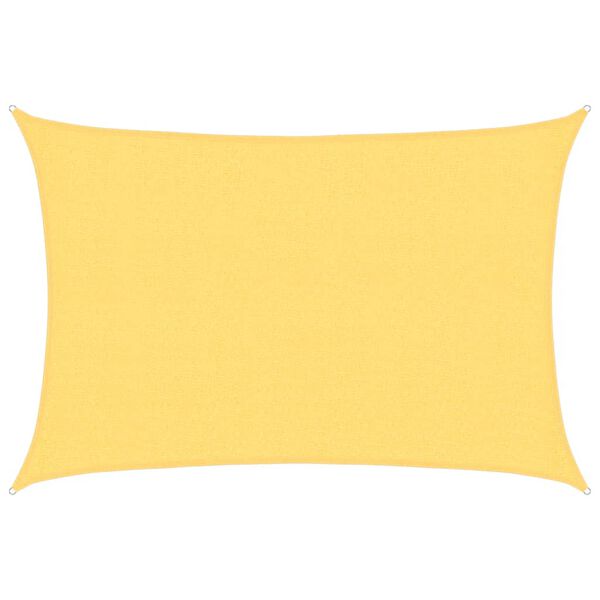 vidaXL Senčno jadro 160 g/m² bež 2,5x3,5 m HDPE