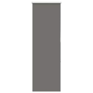 vidaXL Rolo zatemnjena siv 40x130 cm tkanina &scaron;irina 35,7 cm poliester
