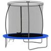 vidaXL Trampolin komplet okrogel 244x55 cm 100 kg