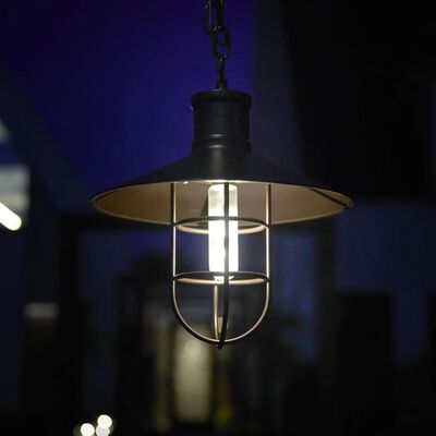 Luxform Solarna LED vrtna svetilka Caledon temno bronasta