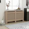 vidaXL Pokrov za radiator 152x19x81,5 cm MDF