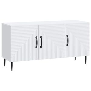 vidaXL TV omarica Bela 99 x 34,5 x 50 cm Inženirski les