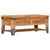 vidaXL Klubska mizica 110x52x45 cm trden akacijev les