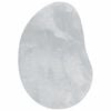 vidaXL Preproga HUARTE Siva 160 x 230 cm Poliester