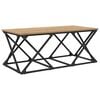 vidaXL Klubska miza Umetni hrast 100 x 49 x 40 cm Inženirski les