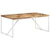 vidaXL Jedilna miza 180x90x76 cm trden akacijev in mangov les