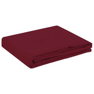 vidaXL Klobučevina za mizo Vinorodna rdeča 90 x 90 cm Poliester