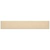 vidaXL Stenska glavna postelja 12 pcs krema 90 x 15 cm blago