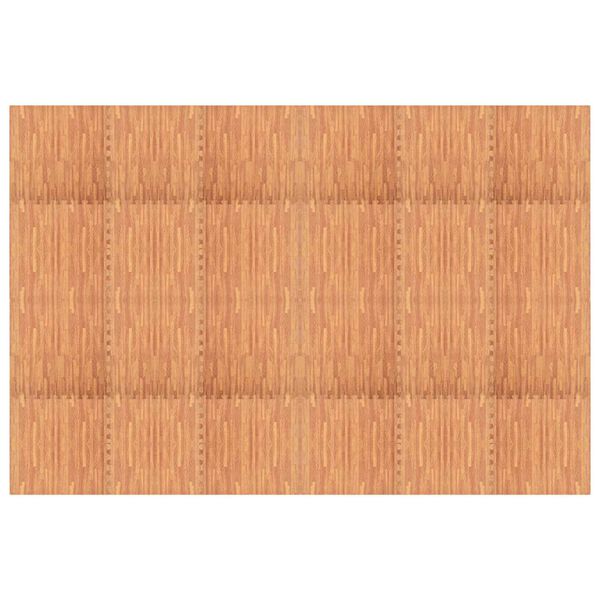 vidaXL Puzzle telovadne podloge 24 pcs Rjava 8,64 ㎡ EVA pena