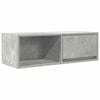 vidaXL TV omarica betonsko siva 80x31x25,5 cm inženirski les