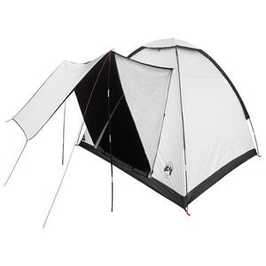 vidaXL Kamperski &scaron;otor s streho Bela zatemnitev 190 x 140 x 105 cm