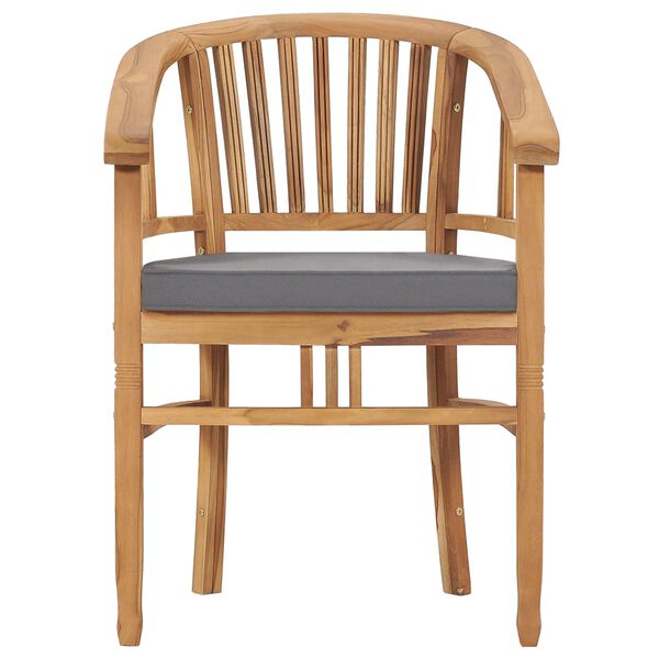 vidaXL Vrtna jedilna garnitura 7-delna z blazinami trdna tikovina