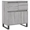 vidaXL Komoda siva sonoma 60x35x70 cm inženirski les