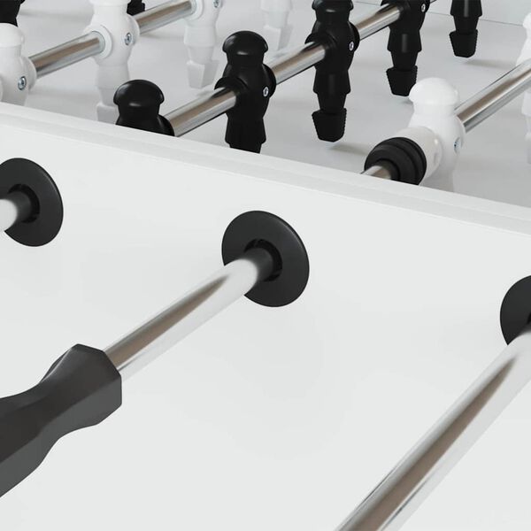 vidaXL Zavore za nogometno mizo 10 pcs Bela 3 x 3 x 2 cm HIPS