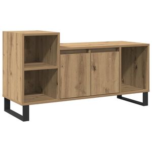 vidaXL TV omarica artisan hrast 100x35x55 cm inženirski les