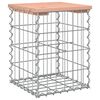 vidaXL Vrtna klop gabion 33x31x42 cm trden les douglas
