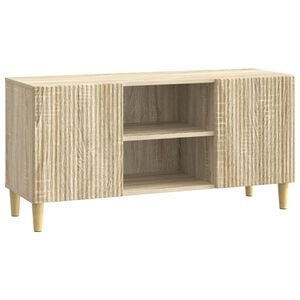 vidaXL TV omarica 102 x 34,5 x 50 cm Sonoma hrast Inženirski les