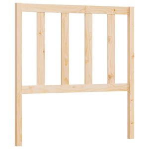 vidaXL Posteljno vzglavje 106x4x100 cm trdna borovina