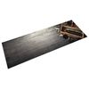 vidaXL Kuhinjska preproga pralna steklenica vina 45x150 cm žamet