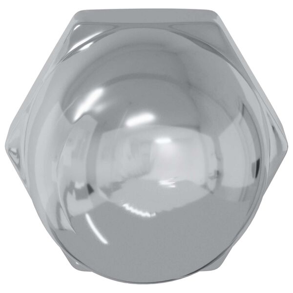 vidaXL Žirek 12 pcs srebrna M6 x 10 mm elezo