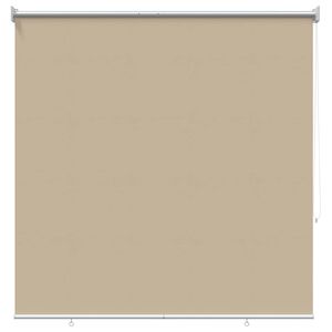 vidaXL Zunanje rolo senčilo UV za&scaron;čita Bež 100 x 230 cm (&Scaron; x V)