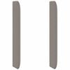 vidaXL U&scaron;esni vzglavnik Taupe 80 x 16 x 4 cm blago