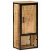 vidaXL Kopalni&scaron;ka omarica 40x27x90 cm trden mangov les