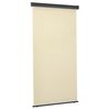 vidaXL Balkonska stranska tenda 125x250 cm krem