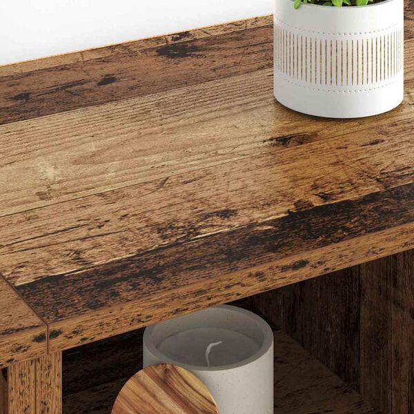 vidaXL Stranske omare 2 pcs Star les 60 x 35 x 70 cm Konstruiran les