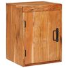 vidaXL Nočna omarica Rjava 35 x 33 x 48 cm Trden les akacije