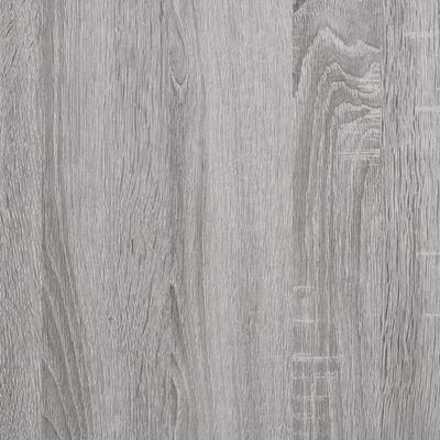 vidaXL Nočna omarica siva sonoma 35x34,5x70 cm inženirski les