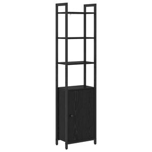 vidaXL Knjigovni omar 6 ravni 40 x 24 x 161 cm Inženirski les