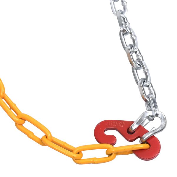 vidaXL Snežne verige za pnevmatike 2 kosa 16 mm SUV 4x4 vel. 460