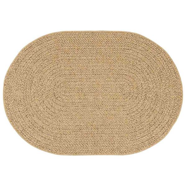 vidaXL Preproga ZIZUR Rjava PP