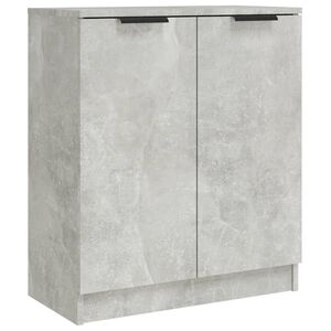 vidaXL Komoda betonsko siva 60x30x70 cm konstruiran les