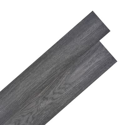 vidaXL Samolepilne PVC talne plošče 5,21 m² 2 mm črne in bele