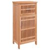 vidaXL Kopalni&scaron;ka omarica 42x29x82 cm trdna orehovina