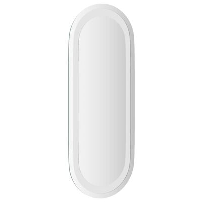 vidaXL LED kopalniško ogledalo 50x20 cm ovalno