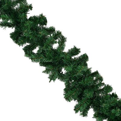 vidaXL Božične girlande 4 kosi zelene 270 cm PVC