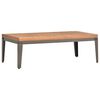 vidaXL Vrtna klubska mizica 110x55x36 cm trden akacijev les