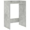 vidaXL Omara za pralni stroj Betonsko siva 67,5 x 48 x 97 cm