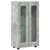 vidaXL Strani &scaron;al s polico FLORIN Betonsko siva 55,5 x 29 x 100 cm