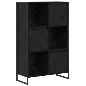 vidaXL Knjigovni omar 68 x 30 x 108.5 cm Inženirski les Črna Orehovina
