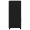 vidaXL Za omarice Črna Orehovina 55 x 40 x 82 cm