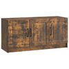 vidaXL TV omarica Dimljen hrast 99 x 34,5 x 47 cm Inženirski les