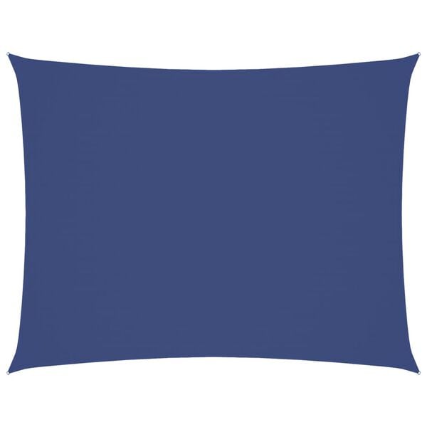 vidaXL Senčno jadro oksford blago pravokotno 5x7 m modro