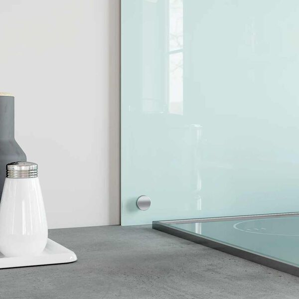 vidaXL Kuhinjska za&scaron;čitna obloga mlečna 70x50 cm kaljeno steklo